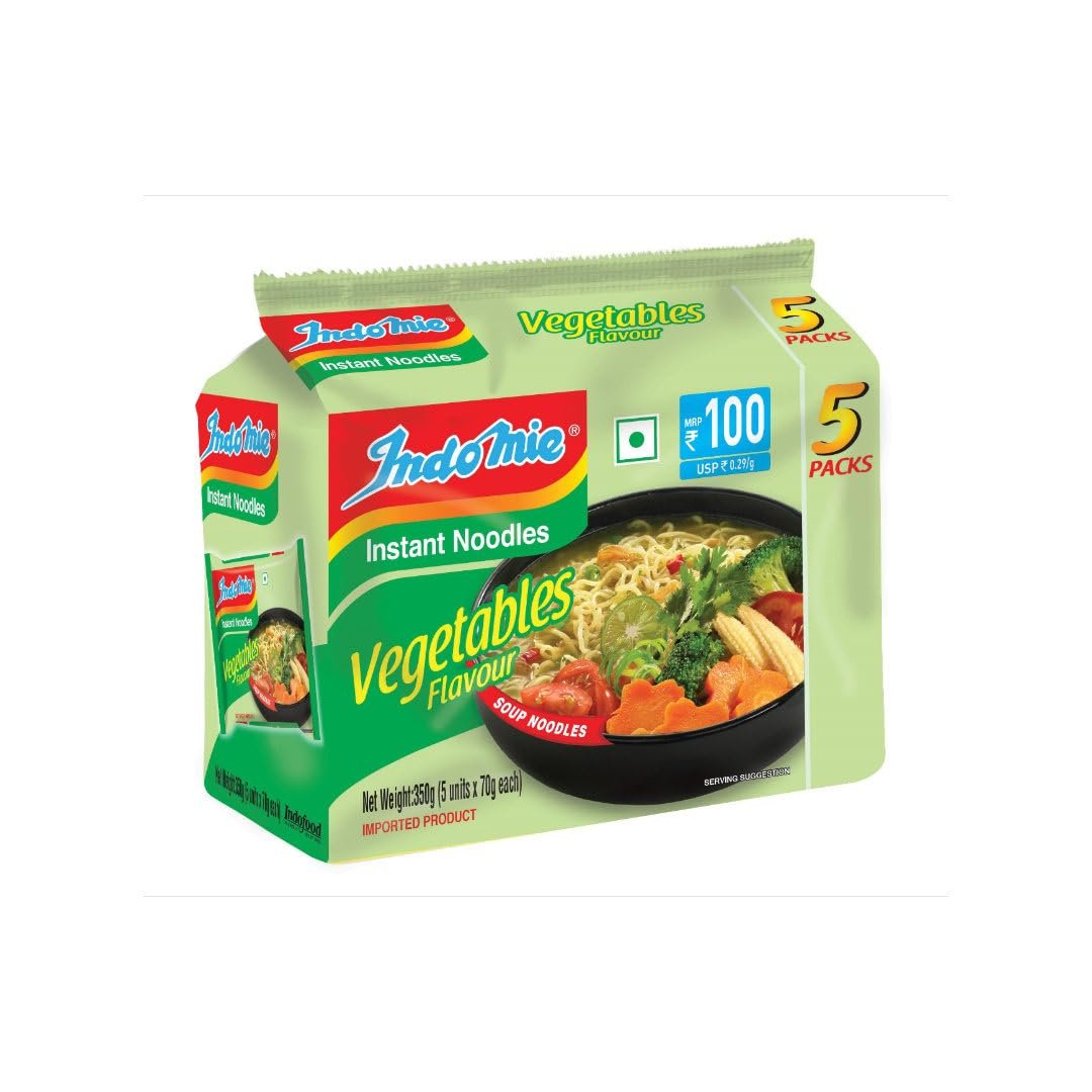 INDOMIE INSTANT NOODLES VEGETABLE FLAVOUR